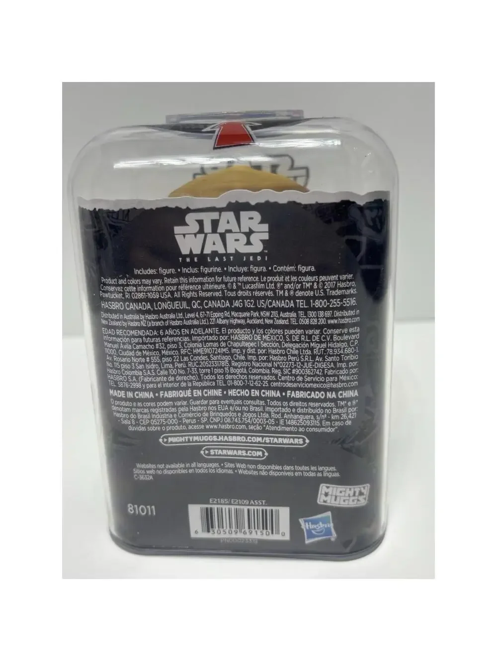 Star Wars Mighty Muggs C-3PO Action Figure Gold Droid Hasbro Collectible New
